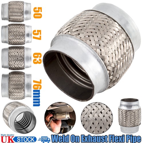 Weld exhaust flexible joint - on,
