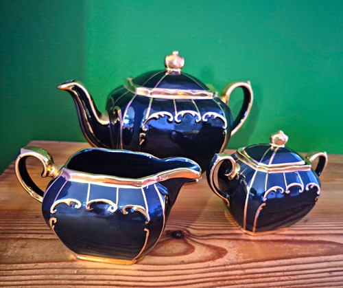 Sadler 3pc tea - 3pc, black