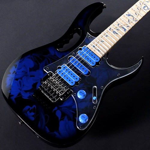 Ibanez jem77p bfp blue floral - blue,
