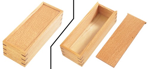 Oak tool storage box - tool,