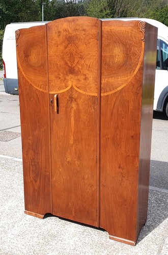 Art deco style - deco, walnut