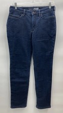 Carhartt Jeans Women’s Sz 4 Reg Relaxed Fit Fleece Lined Dark Wash 106000 HE5