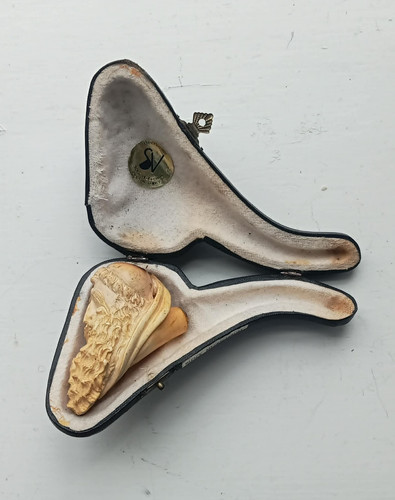 Vintage meerschaum pipe - meerschaum, bowl