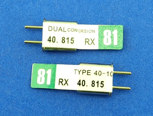 40mhz dual conversion - conversion, rx