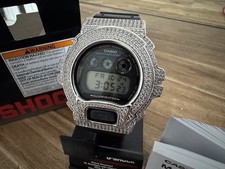 White Gold Finish Iced Out