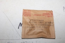 NOS USGI CR-18A/U 5.600000 MHZ