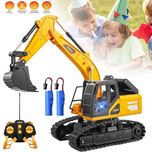Digger toy remote controlled - remote,