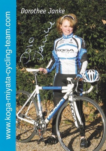 Cycling card dorothee - cycling,