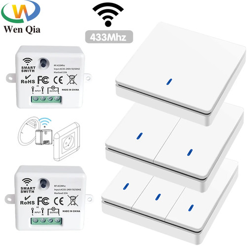 Wireless smart light switch - wireless,