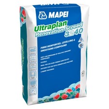 Mapei Ultraplan Renovation Screed 25kg fibre Reinforced Self Levelling Compound