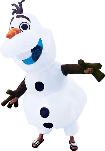 New olaf costume inflatable - new,