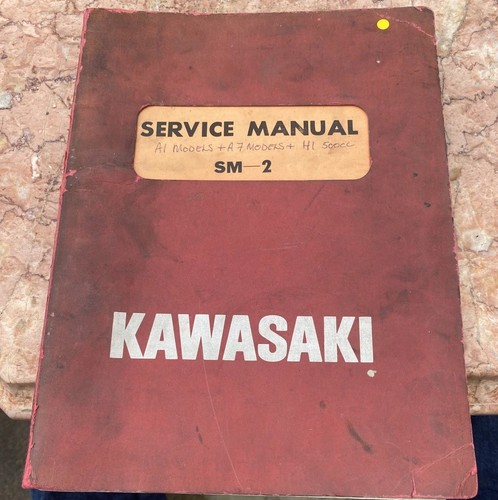 Kawasaki service manual - kawasaki, oe