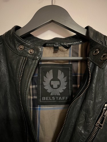 Belstaff outlaw leather jacket - belstaff,