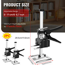 Labor Saving Arm Brick Lifter Hand Lifting Home Tool Door Cabinet Jack ClampX2