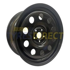 x5 18x8 BLACK MODULAR STEEL WHEELS 5x112 ET35 - VW CADDY / T4 - BLACK FRIDAY