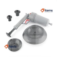 InnovaGoods Universal Compressed Air Unblocking Gun with Adaptors