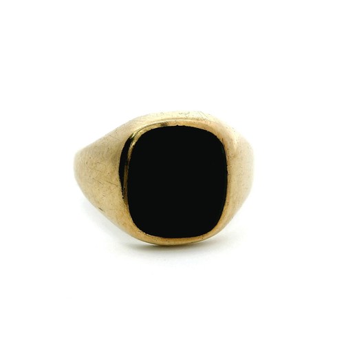 Men 9ct gold - men's, ring