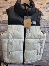 north face gilet Small White
