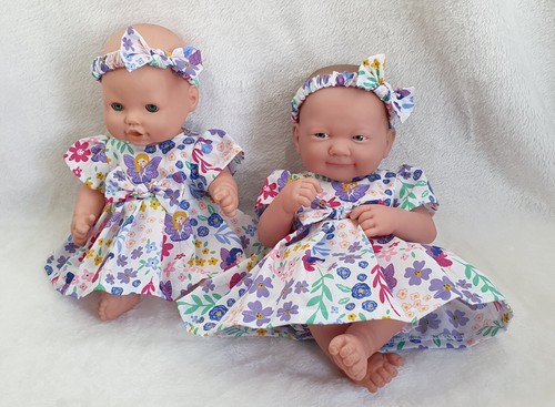 Dolls clothes dress bloomers - dolls,