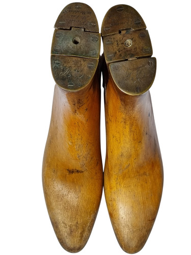 Francis antique wooden boot - antique,