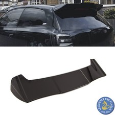 Batman Style VW Polo MK5 6R 6C Rear Roof Boot Lip Spoiler Gloss Black 2009-2017