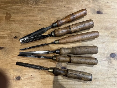 Vintage gauge chisels - vintage,