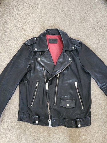 Allsaints dren leather jacket - leather,