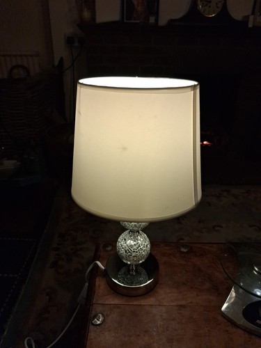 Small mosaic table lamp - table,
