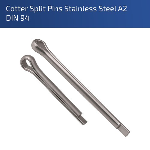 Cotter split pins 1mm to - split, up