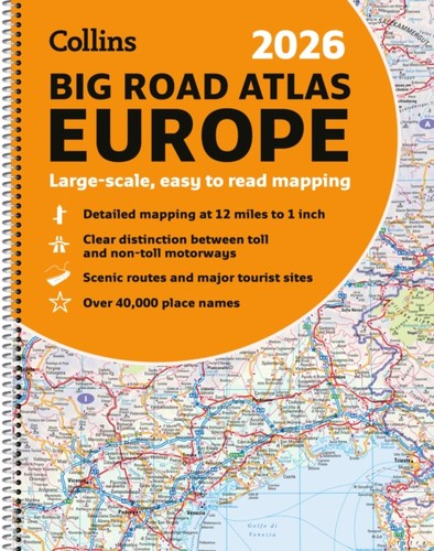 Collins big road - road, atlas