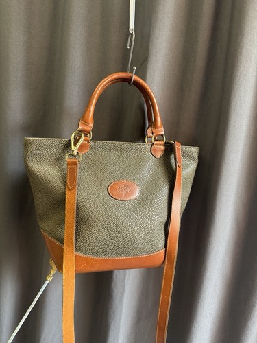 Vintage mulberry brown leather - brown,