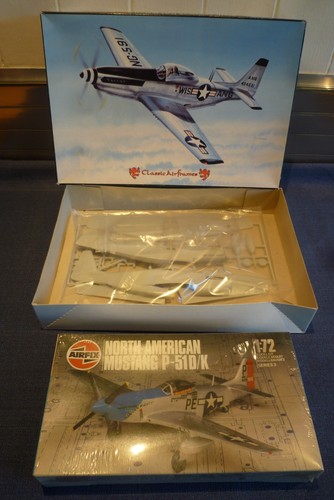Airfix mustang 51d - 1/72,