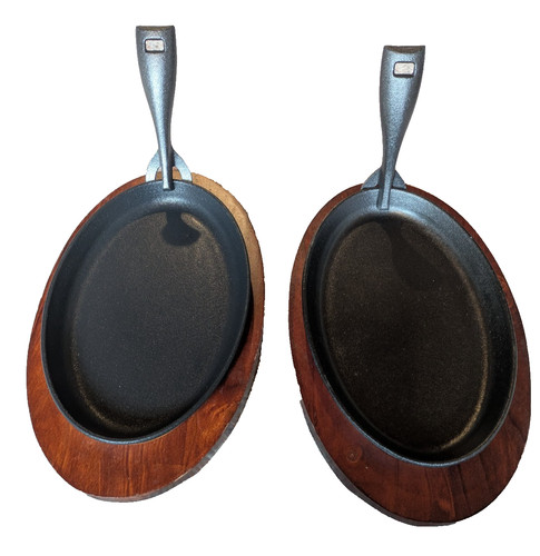 Two inch cast iron sizzling - cast,