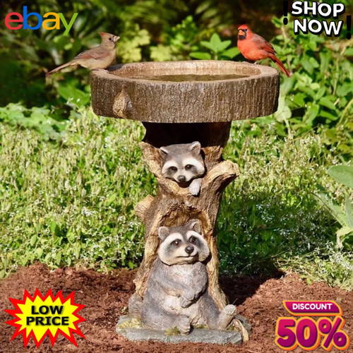 Bird bath feeder pedestal - feeder,
