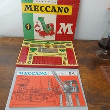 Meccano set 1  1960s. Excellent Condition.