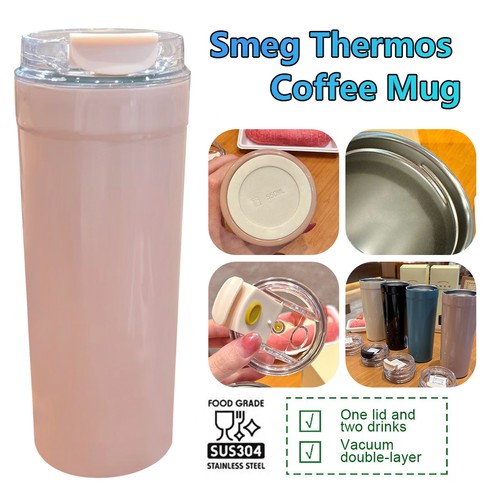 Smeg coffee mug stainless - smeg,