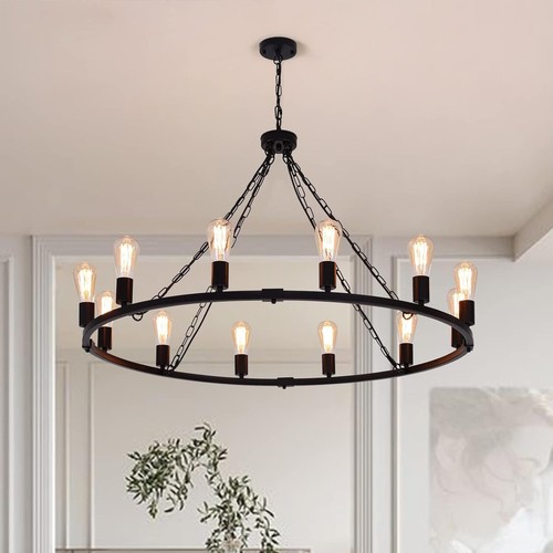 Modern rustic light wagon - modern,