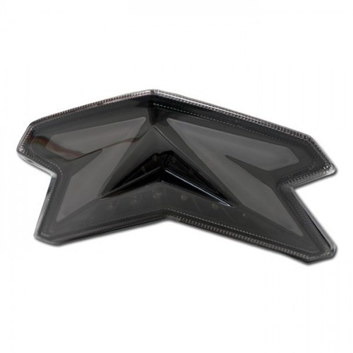 Led taillight tail light black - led,