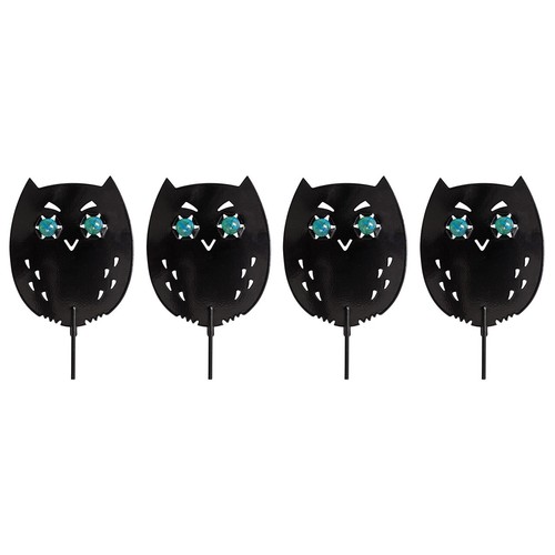 Set life sized decoy owls - set, of