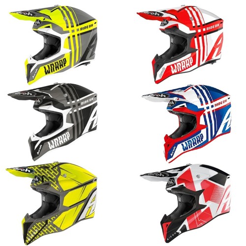 Airoh motocross helmet wraap - helmet,