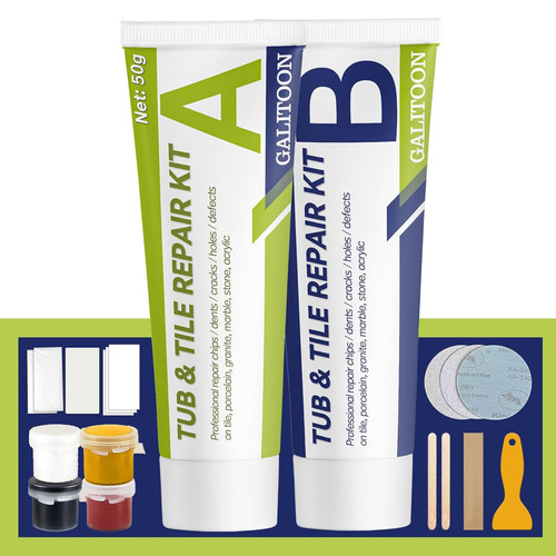 Bath repair kit white sink - repair, white,