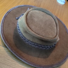 The Swagman Cowhide Hat Small