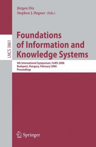 Foundations of information - foundations,