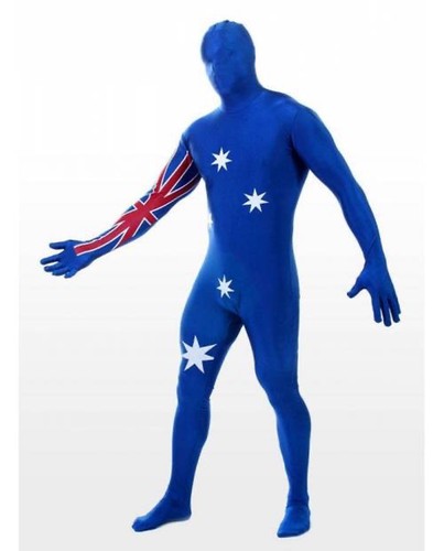 Morphsuit australian flag - morphsuit,
