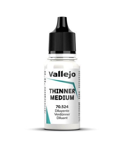 Vallejo thinner medium - vallejo,