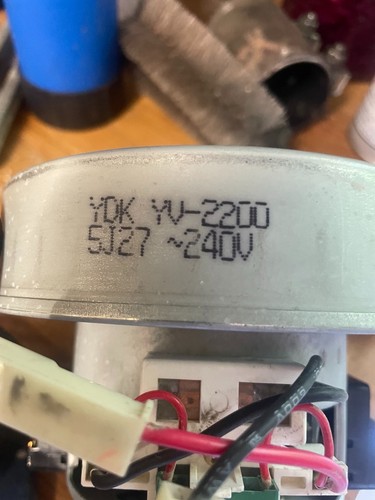 Dyson ydk 2200 motor 240v - yv-2200,