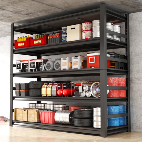 Garage shelving unit and - unit,