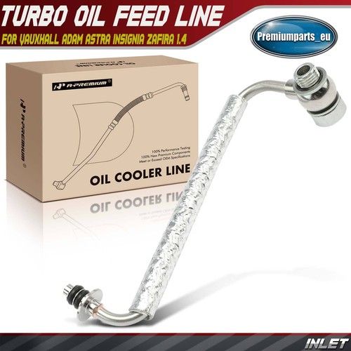 Turbo oil feed pipe - oil, for