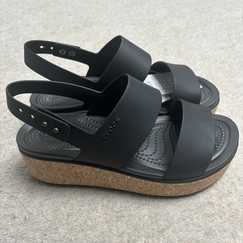 Crocs brooklyn cork black - brooklyn,