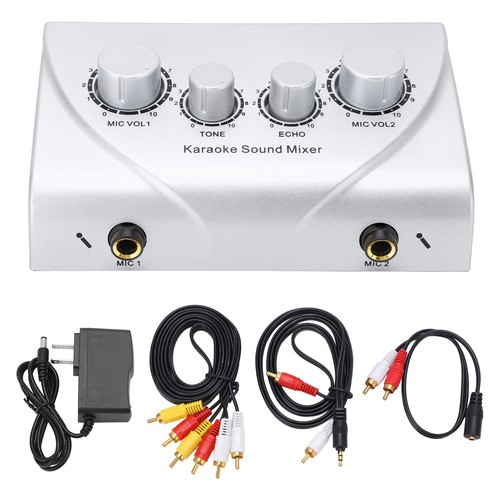 Karaoke mixer dual microphone - dual,